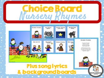 Nursery Rhymes Choice Board Nursery Rhyme Lyrics Picture Boards Teaching Resources Top ten most popular nursery rhymes jukebox vol. nursery rhymes choice board nursery rhyme lyrics picture boards