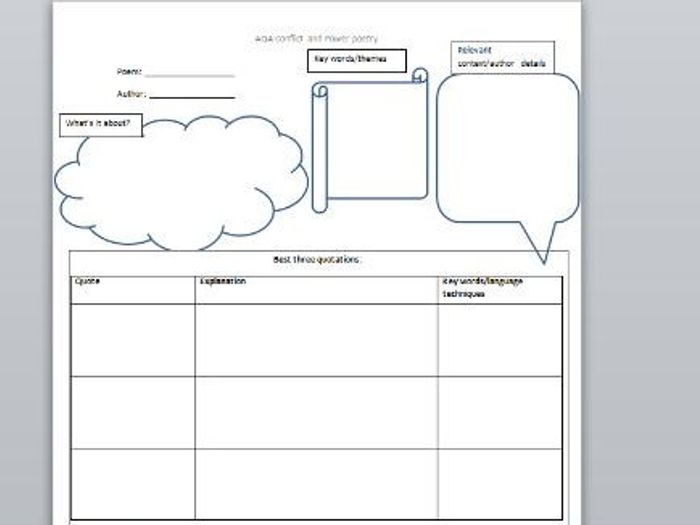 poetry scansion practice worksheet