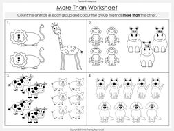 More, Less and the Same - Year 1 | Teaching Resources