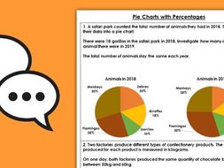 Pie charts year 5 worksheets picture