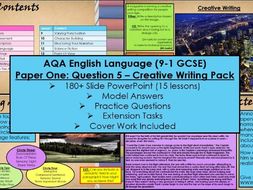 AQA English Language Paper 1 Question 5 by PateResources ...