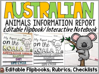 AUSTRALIAN ANIMALS: INFORMATION REPORT