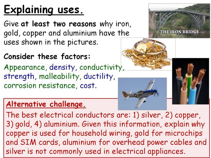 Transition Metals And Uses Of Metals GCSE Lesson (SC13a SC13e) TRIPLE ...