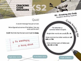 Cracking Code Breakers: (KS2) (British Science Association CREST SuperStar Link Scheme)