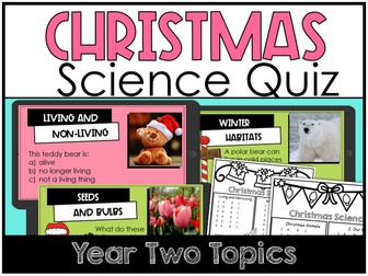 Christmas Science Quiz Year Two