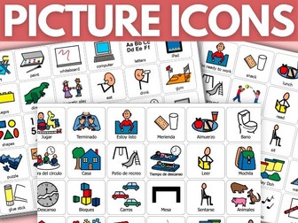 Visual communication Picture Icons for Schedule Cards Special Education