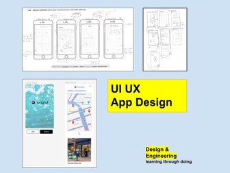 UI UX Design an app