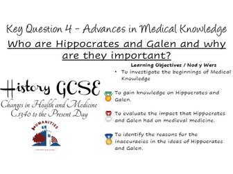 Who are Hippocrates and Galen and why are they important?
