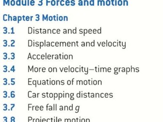 OCR AS level Physics: Motion