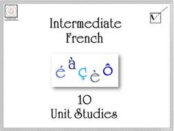Intermediate French: 10 Unit Studies