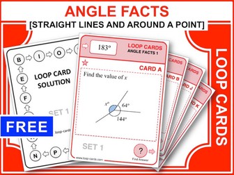 Angle Facts 1 (Loop Cards)