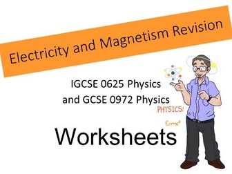 IGCSE and GCSE Physics Revision worksheets - Electricity and magnetism