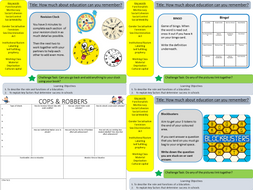 Education: Revision and Recap Education (Lesson 10)