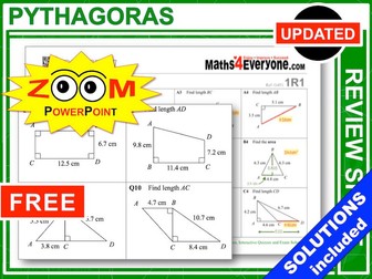 GCSE Revision (Pythagoras)