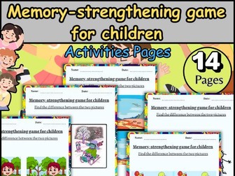 Memory-strengthening game for children
