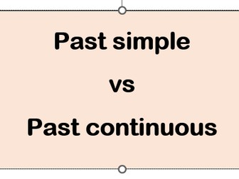 Simple past tense vs Past continuous tense