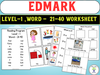 Autism Reading Comprehension Worksheets | Edmark Level 1