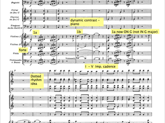 Mozart Symphony no. 41 'Jupiter' complete pdf score with annotated analysis