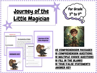 Leo’s Magical Journey: A Five-Chapter Fantasy Reading & Skills Pack