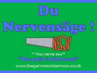 German Idiom Posters