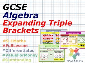 Expanding Triple Brackets - FULL LESSON