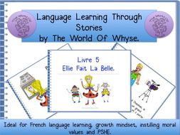 French Story – totally original for KS2 & KS3 pupils – ‘Ellie Noir Fait La Belle.