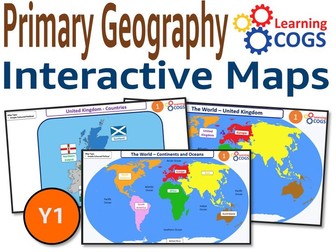 KS1 Year 1 Geography – Mapping Skills - The UK and the World