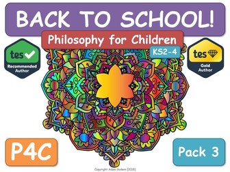 P4C - Back to School [Back to School - Philosophy P4C] 3 [RE RS RE RS]