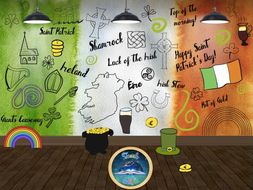 Irish Doodles - St Patrick's Day Commercial and Personal Use.