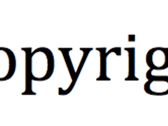 Copyright Photography activity
