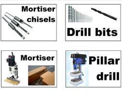 DT Tools, machinery and materials signs