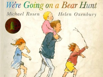 We're Going on a Bear Hunt - SEND Widgit story booklet