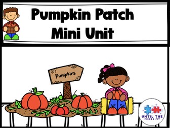 Fall Literacy Pumpkin Mini Unit with interactive books for special education
