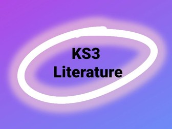 KS3 Literature Schemes