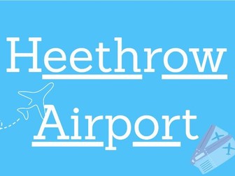 Airport – Role Play, Early Reading & Social Skills Resource