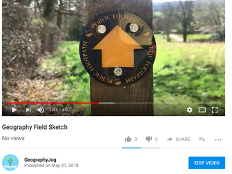 How to do a Field Sketch Geography GCSE