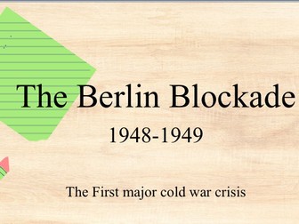 Berlin Blockade Slideshow
