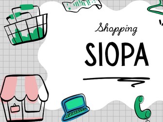 Siopa / Shopping - series of lessons