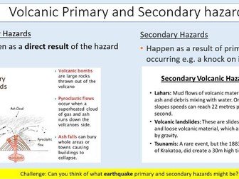 1.3.2 Volcanic Hazards WJEC AS/A2 Level Geography