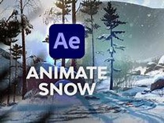 How to Create Snow in After Effects