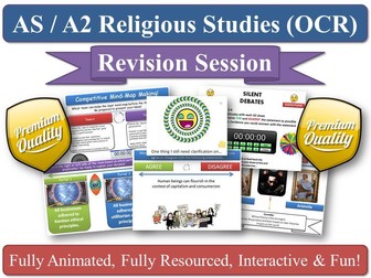 'Arguments from Empirical Observation' (Cosmological/Teleological) Revision Session for AS OCR RS