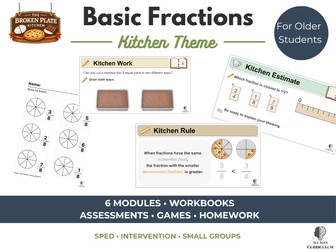 Fraction Intervention Curriculum | Older Elementary Struggling Learners