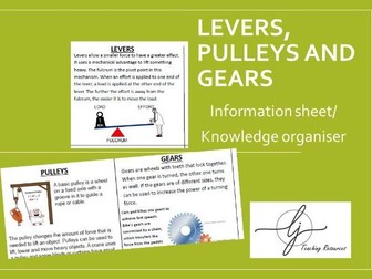 Levers, pulleys and gears