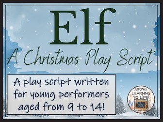 Elf - A Christmas Play Script | Drama