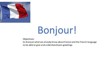Year 7 French Introduction