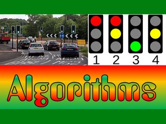OUTSTANDING ALGORITHMS LESSON - Creating Traffic lights in Scratch