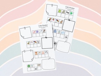 Phonics Code Breakers CVCC/CCVC (Phase 4)