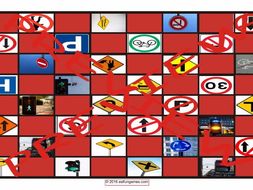 Directions Checker Board Game