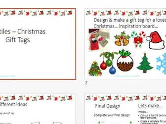 Christmas - Textiles - Gift Tags