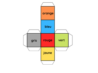 French colours- craft activity